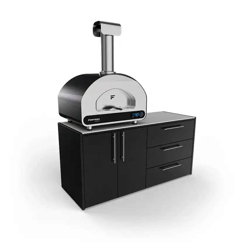 Pizzaugn Fontana Forni Volta 70 Hybrid Silver