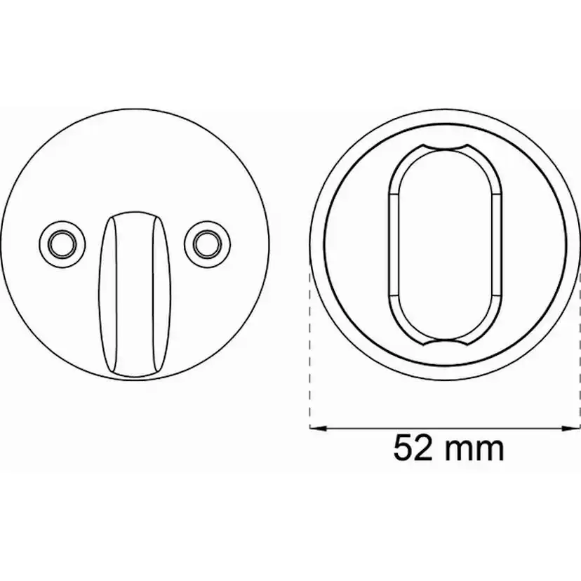 Cylindervredsats Habo F40 för Dörrtjocklek 38-90 mm