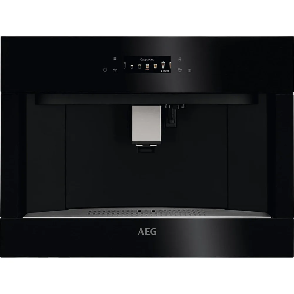 Inbyggnadsbar Kaffebryggare AEG KKB894500B med Mjölkkanna för Skum