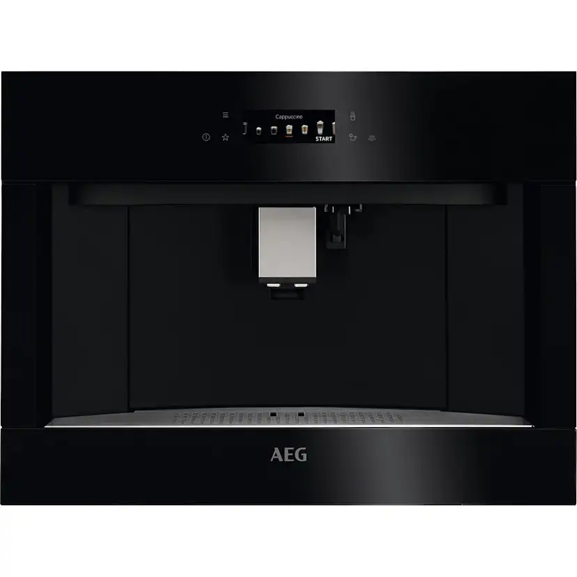 Inbyggnadsbar Kaffebryggare AEG KKB894500B med Mjölkkanna för Skum