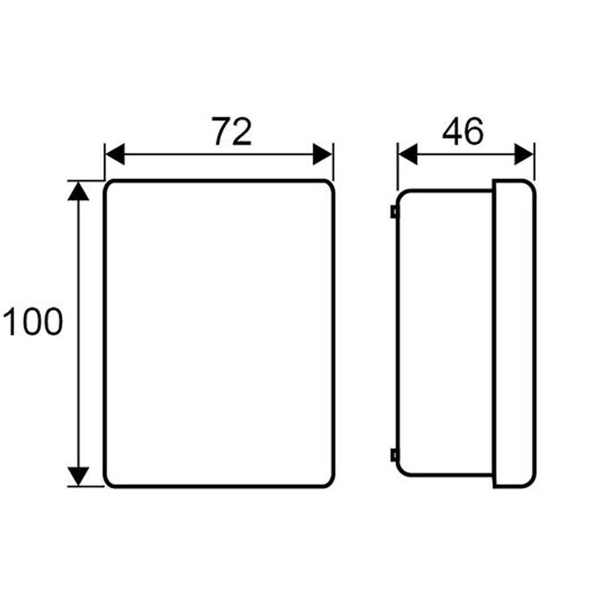 Kopplingsdosa Elko IP55 med Klicklock