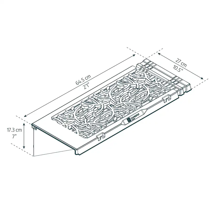 Hylla Canopia by Palram Till Växthus 6-Pack