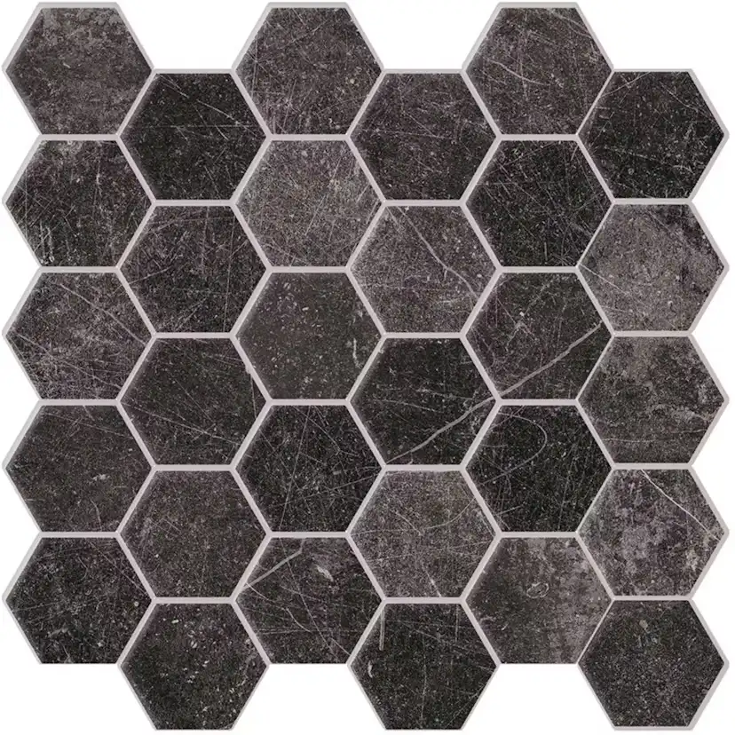 Klinker Konradssons Panarea Black Svart Hexagon