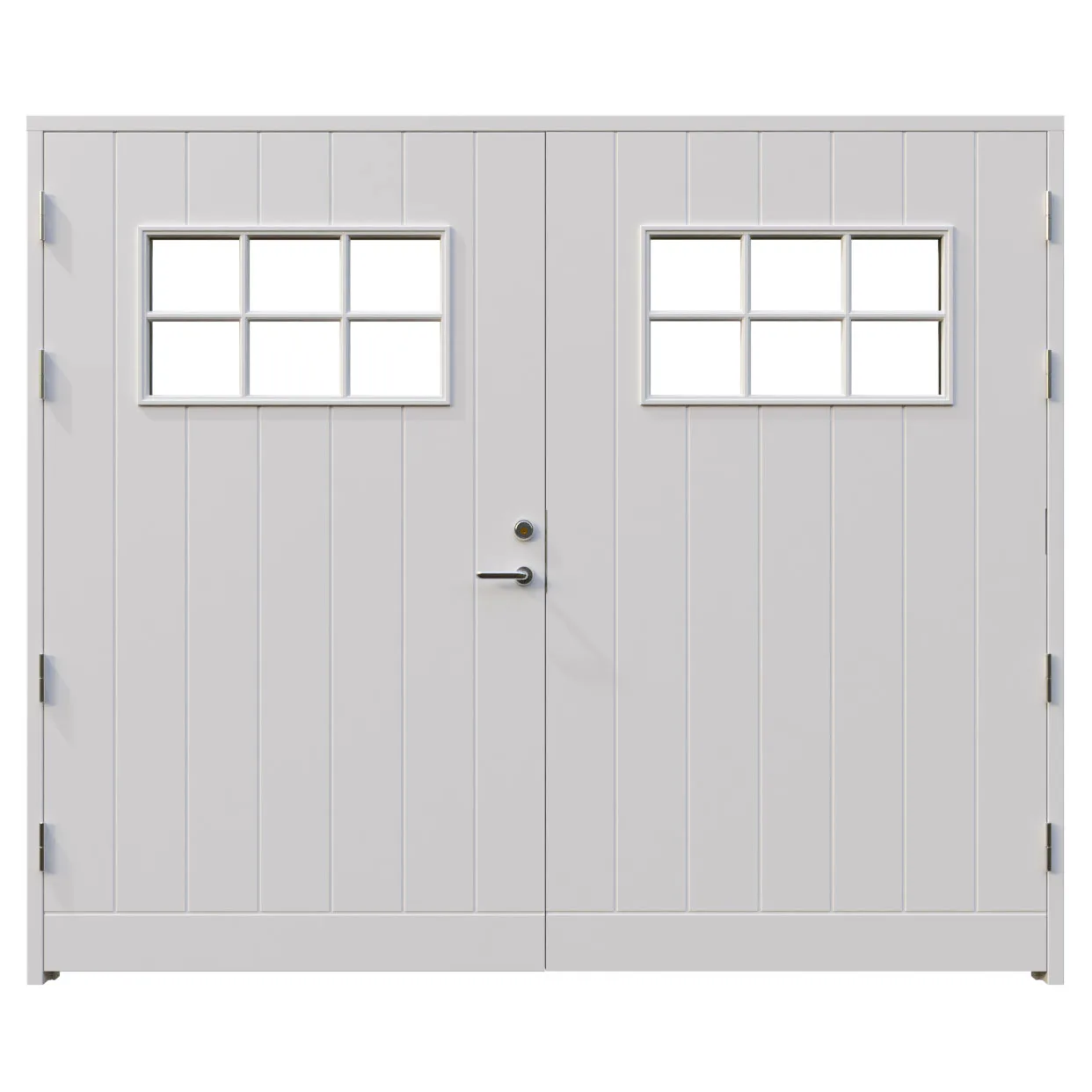 Insjön Glas 24x20 V NCS S-0502-Y BxH: 240x200 cm, S-0502-Y, Vit, Vänster