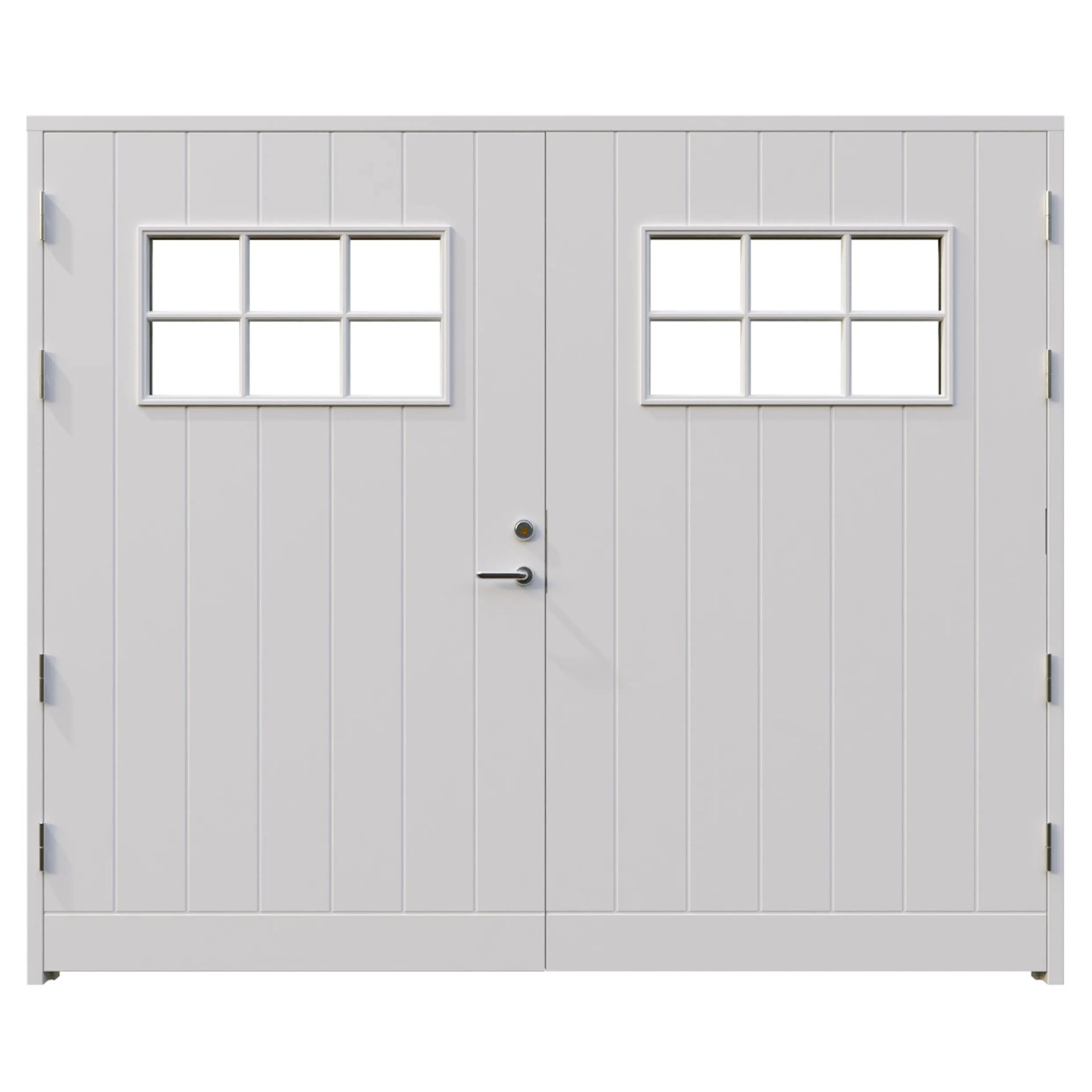 Insjön Glas 24x20 V NCS S-0502-Y BxH: 240x200 cm, S-0502-Y, Vit, Vänster