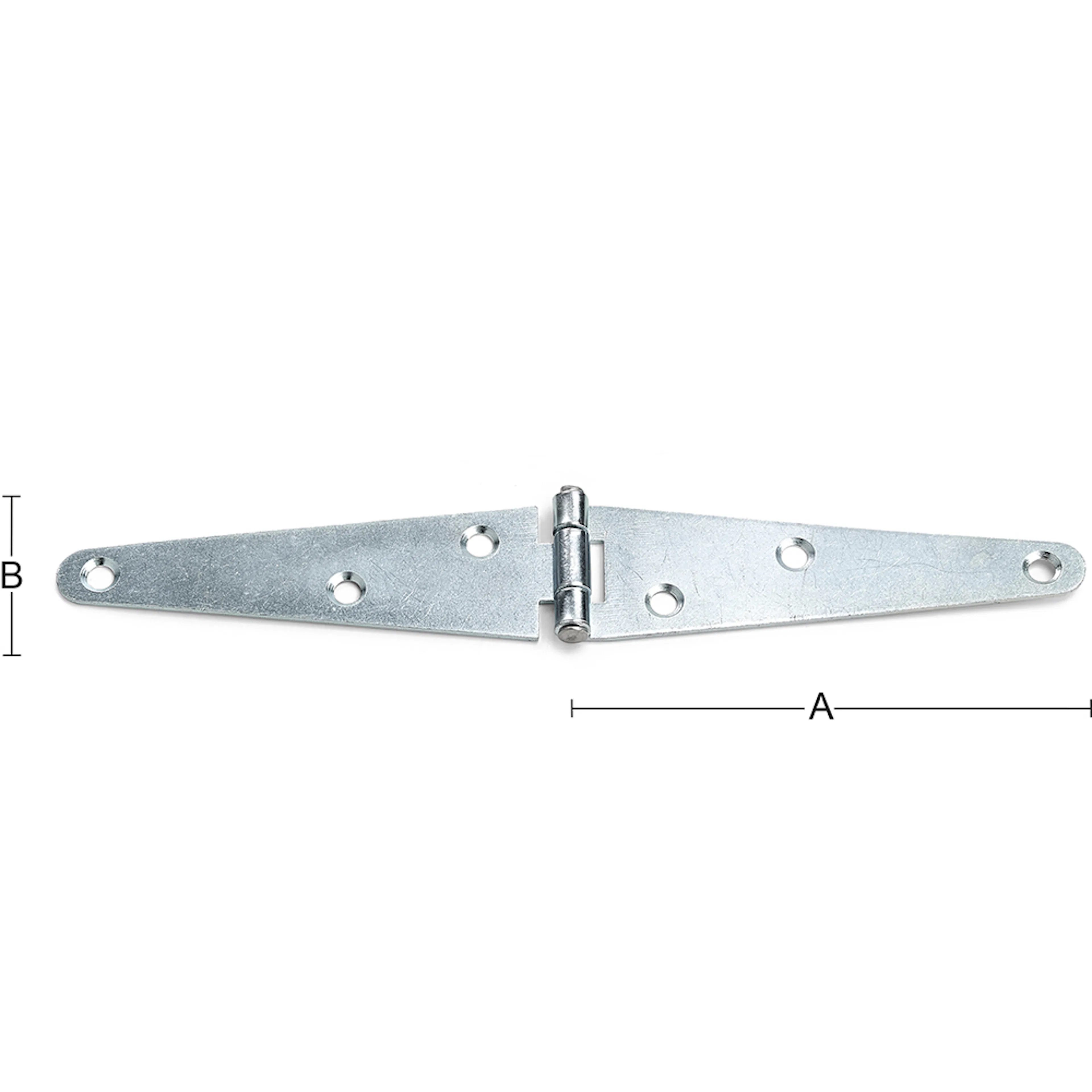 Kistgångjärn 1735 A Mått: 125 Mm A Mått: 125 Mm