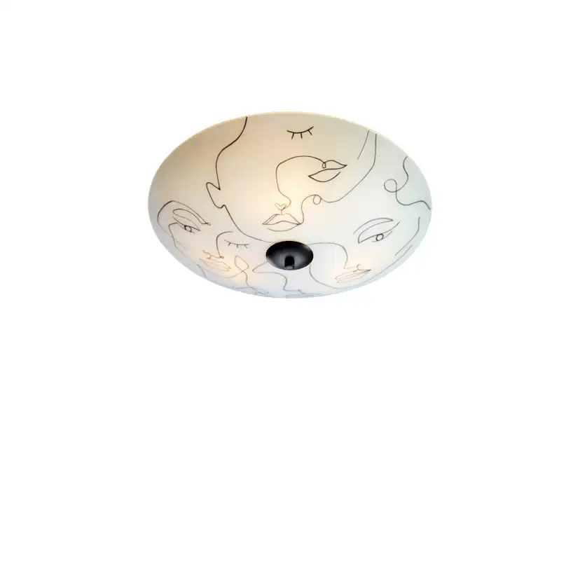 Plafond Markslöjd Messy Family 43cm Vit/Svart