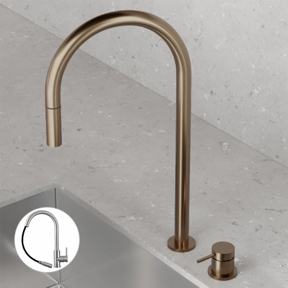 Köksblandare Scandtap Steel Harmonized K2P