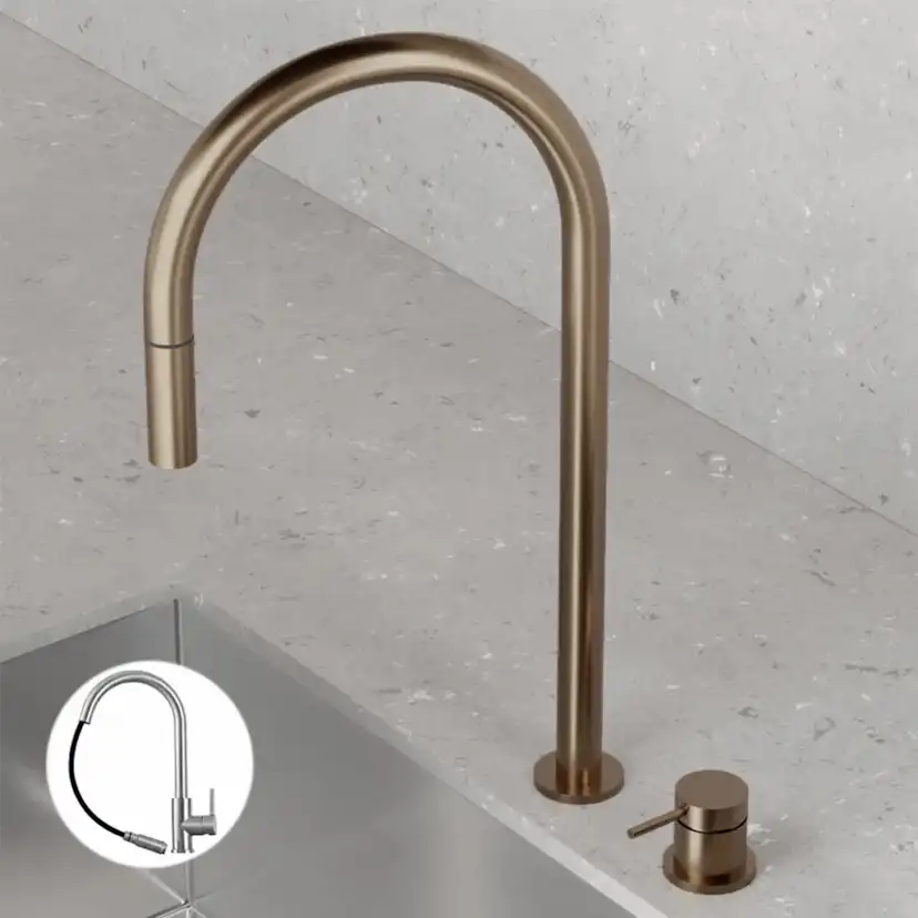 Köksblandare Scandtap Steel Harmonized K2P