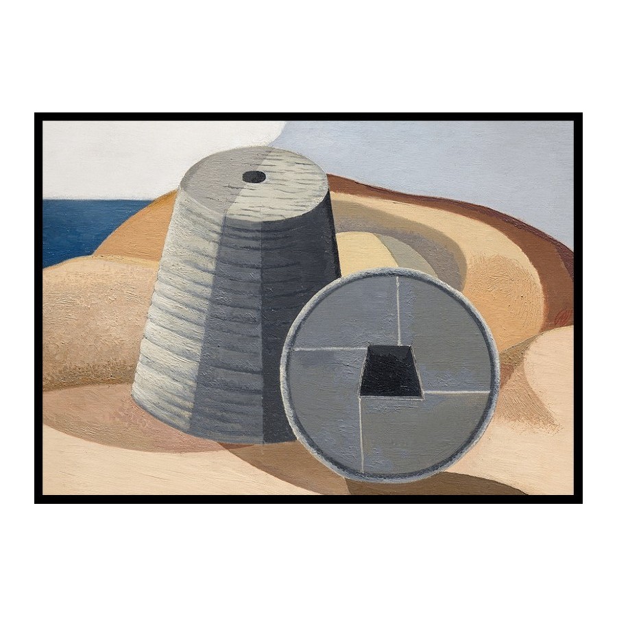 Poster Gallerix Mineral Objects By Paul Nash