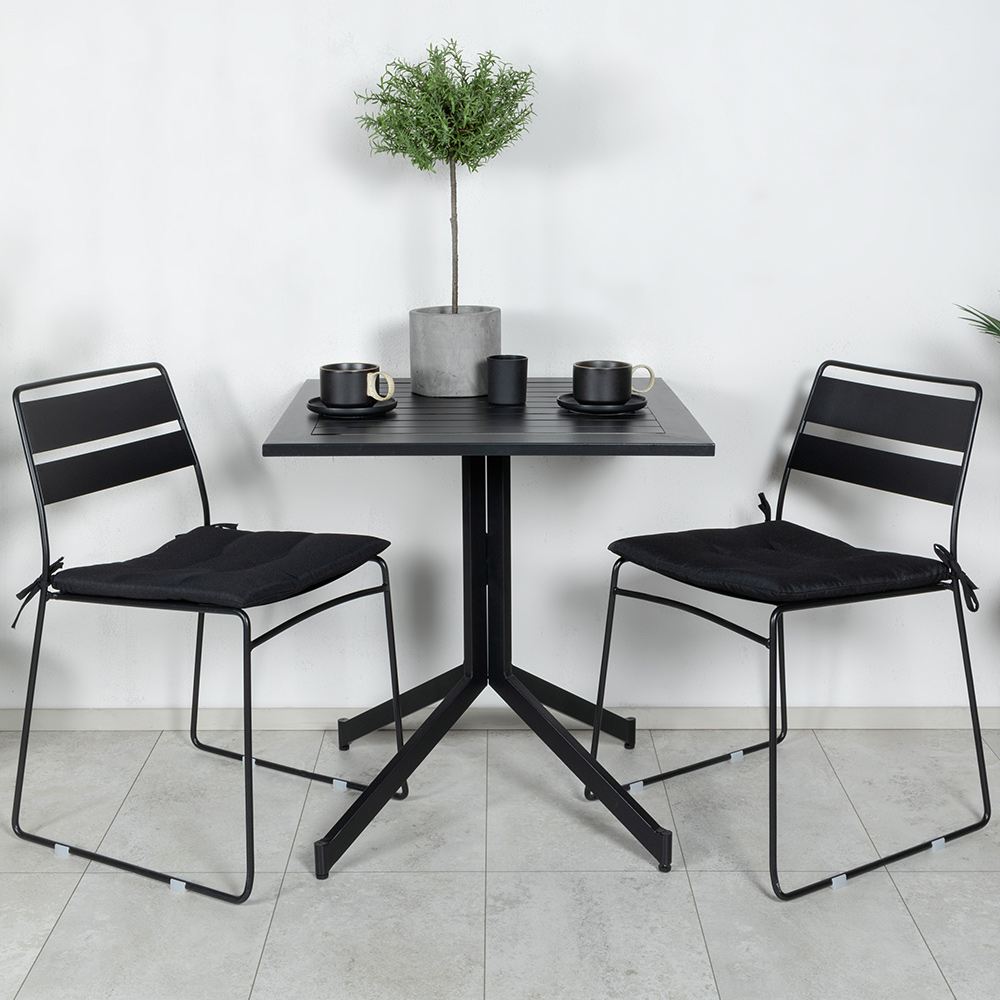 Cafégrupp Venture Home Wella med 2 Lumo Trädgårdsstolar Utomhus