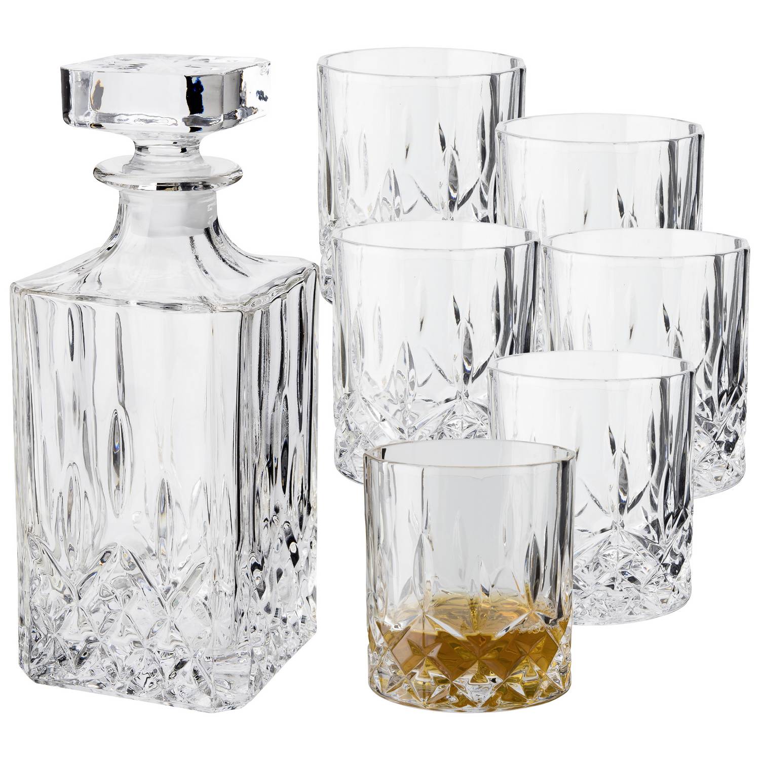 Whiskeyset Dorre Vide Karaff & 6 Glas