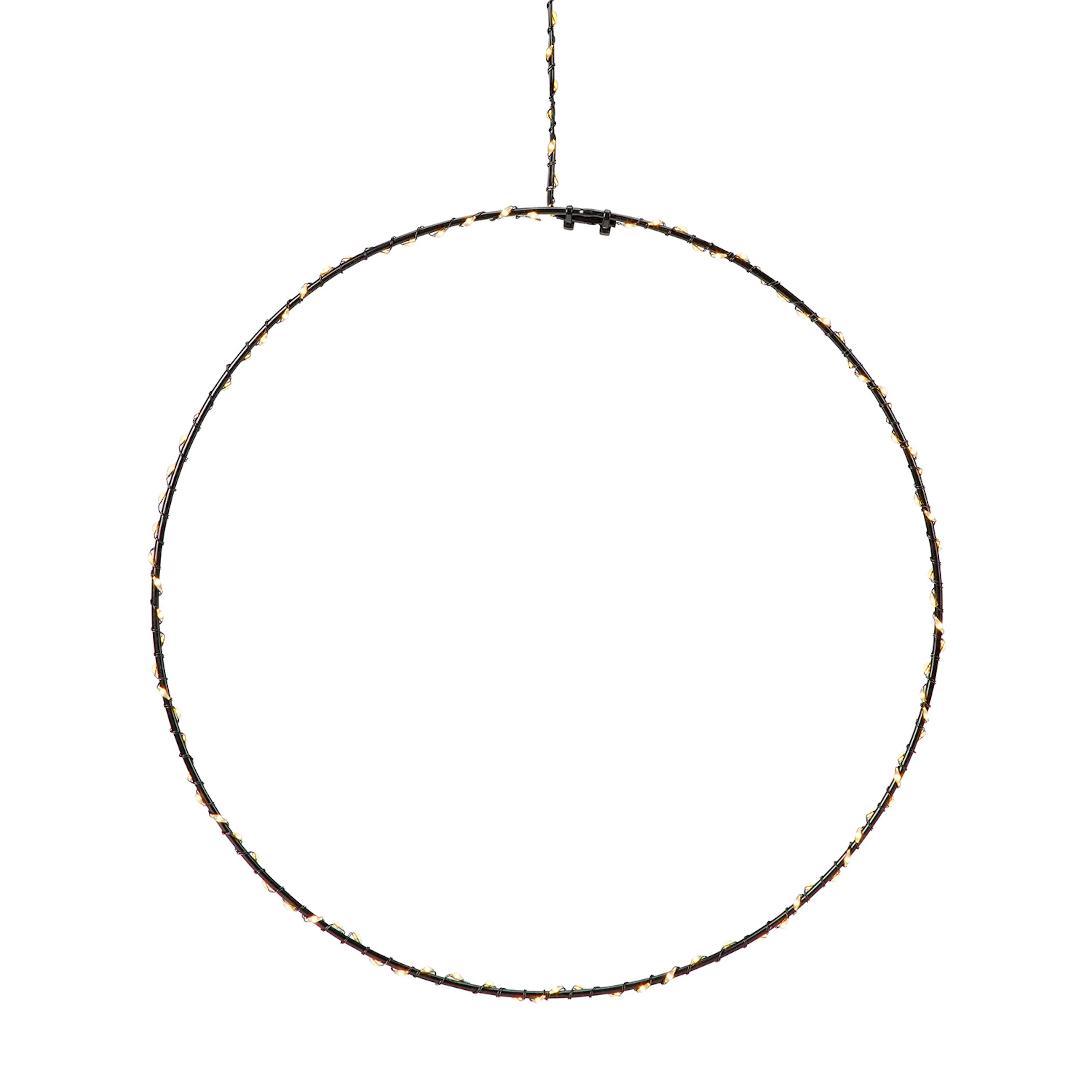 ALPHA Pendel Cirkel 30cm Svart 30 cm