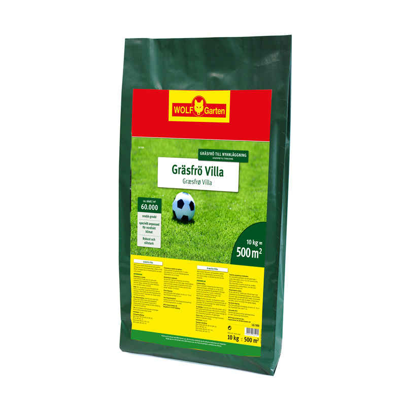 Frö Gräsfrö WOLF-Garten Villabladning 10 kg