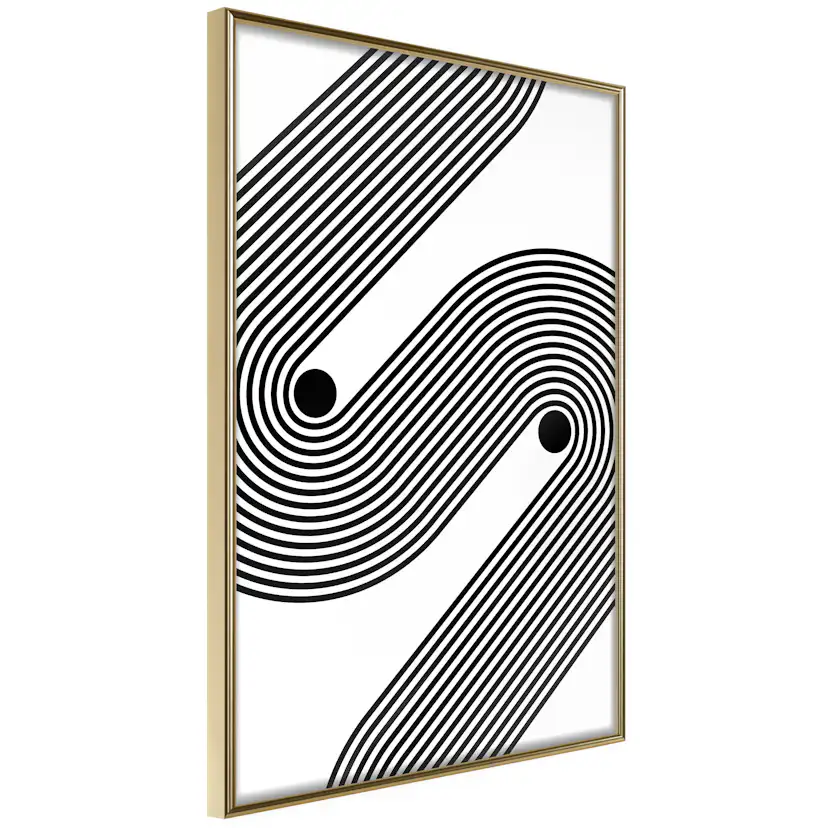 Poster Artgeist Affisch Monochrome Symphony