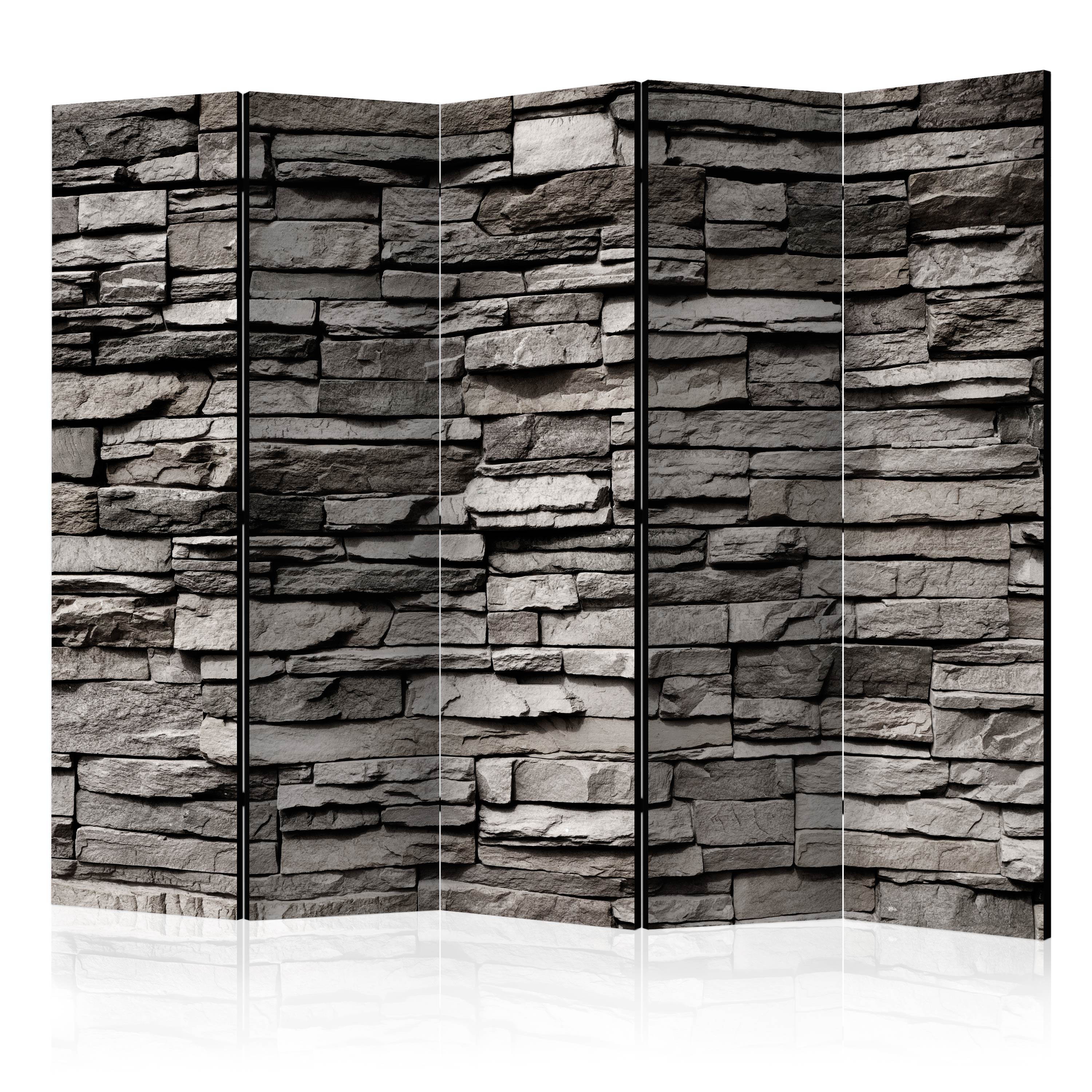 Rumsavdelare Skärmvägg Arkiio Stony Facade II 225x172 cm