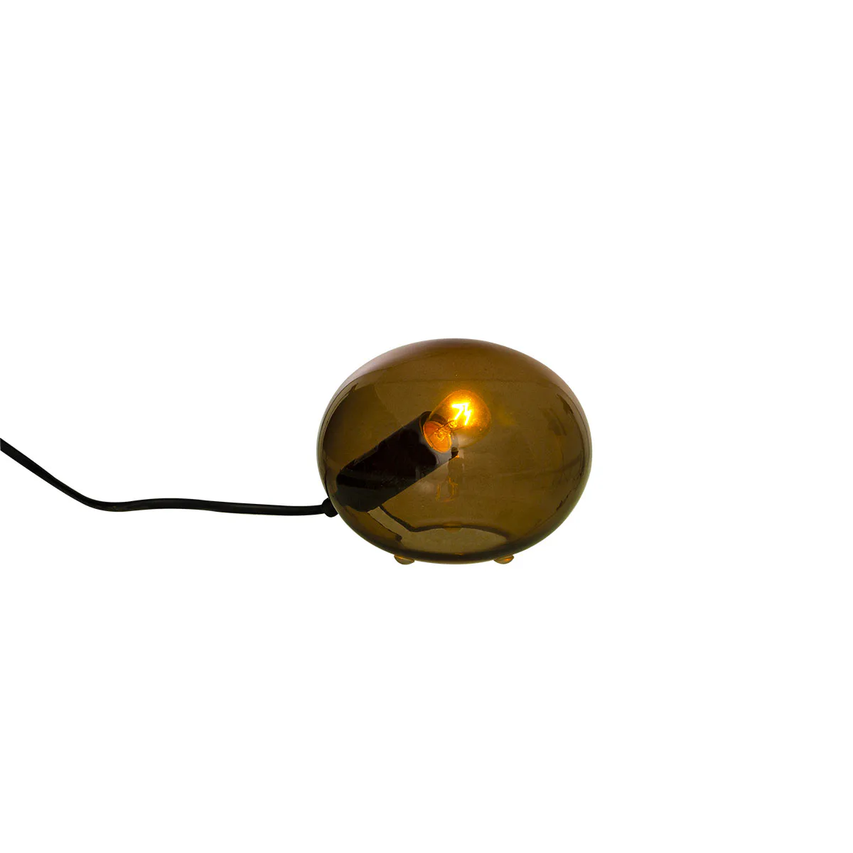 GLOBUS bordslampa 13cm, brun Brun
