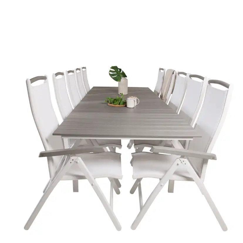 Matgrupp Venture Home Lova 224/324 med 10 Aleyna Stolar
