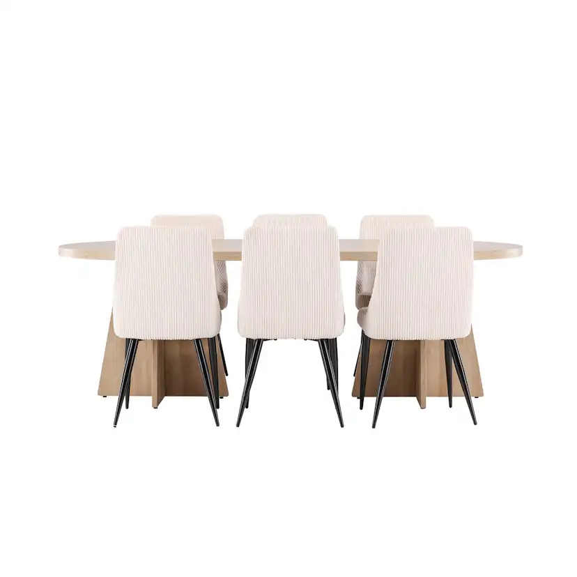 Matgrupp Venture Home Bootcut 230 med 6 st Leone Stolar