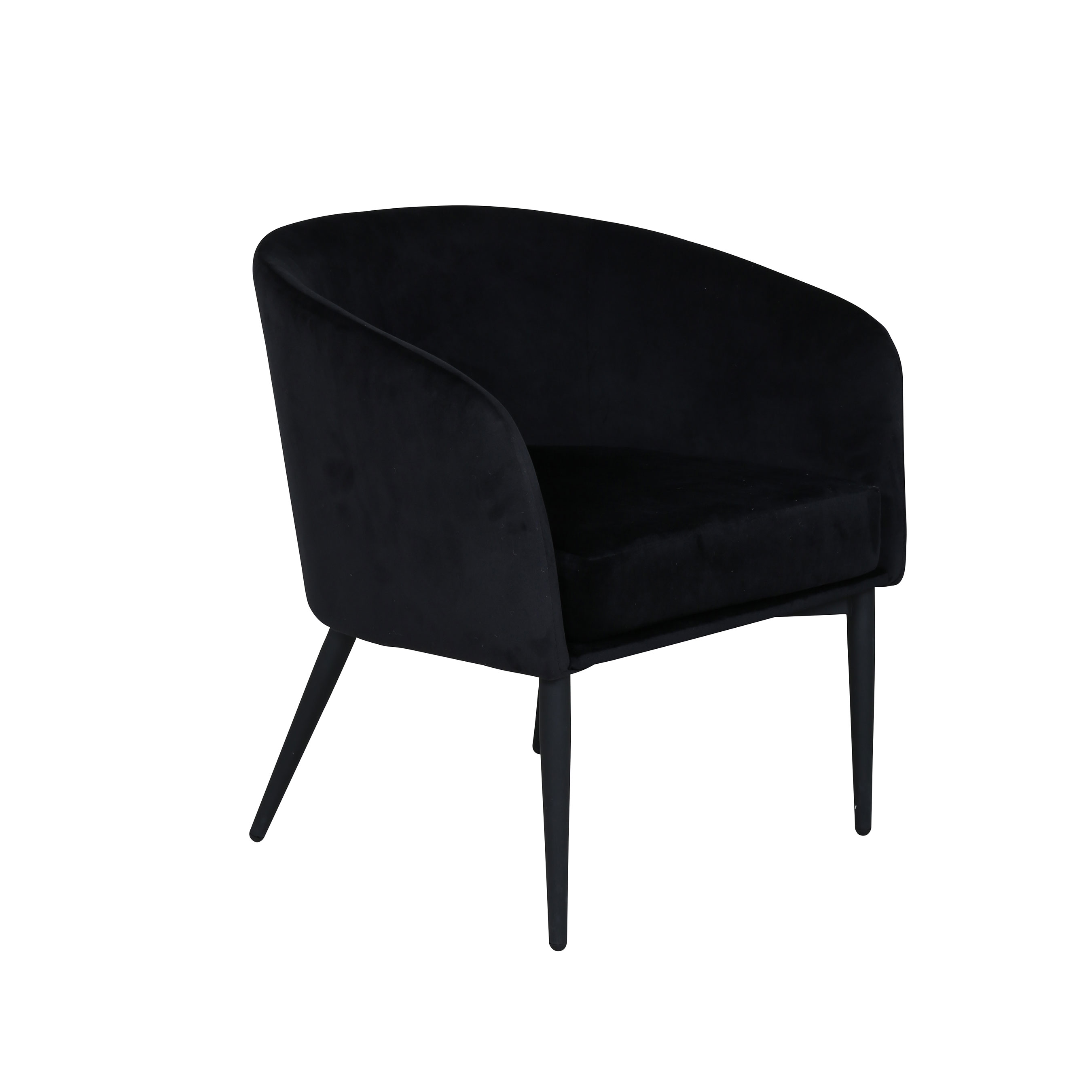 Fåtölj Venture Home Fluffy Sammet