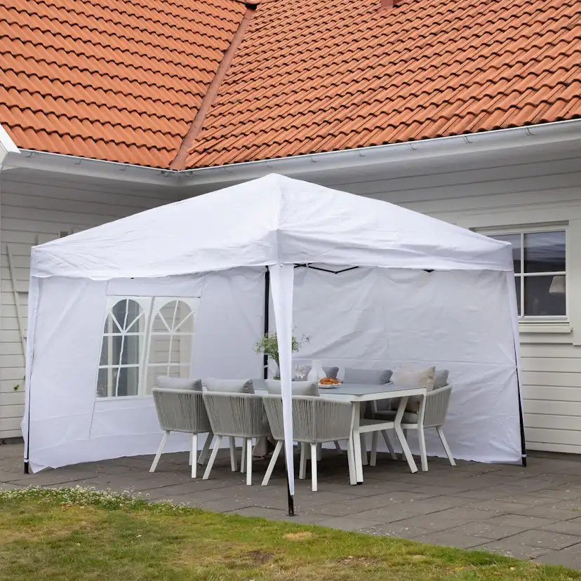 Gazebo Gazebo - white Vit