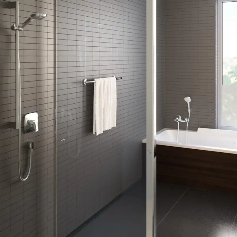 Tvättställsblandare Hansgrohe Logis 190 Hög
