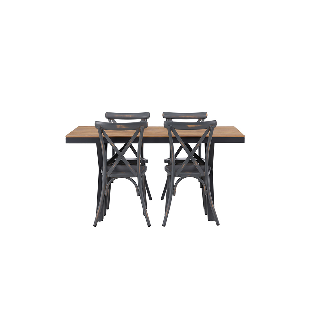 Matgrupp Venture Home Garcia Bord med 4 Tablas Stolar