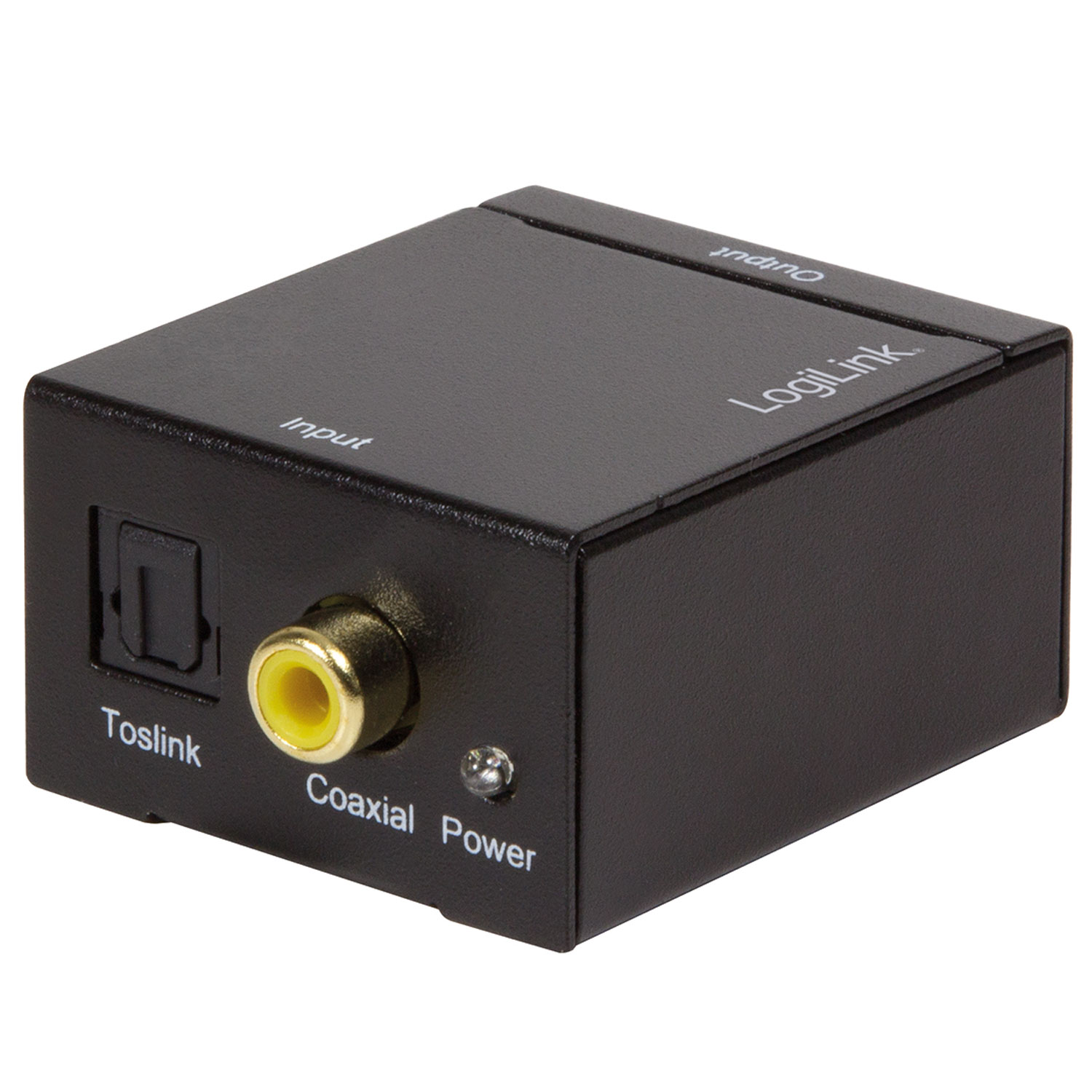 Digital till Analog Ljudomvandlare LogiLink Digital Tos/Coax till Analog RCA
