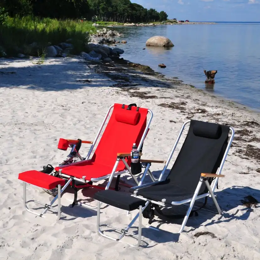 Friluftsstol Fritab Roxy med Kylbag och Mobilficka