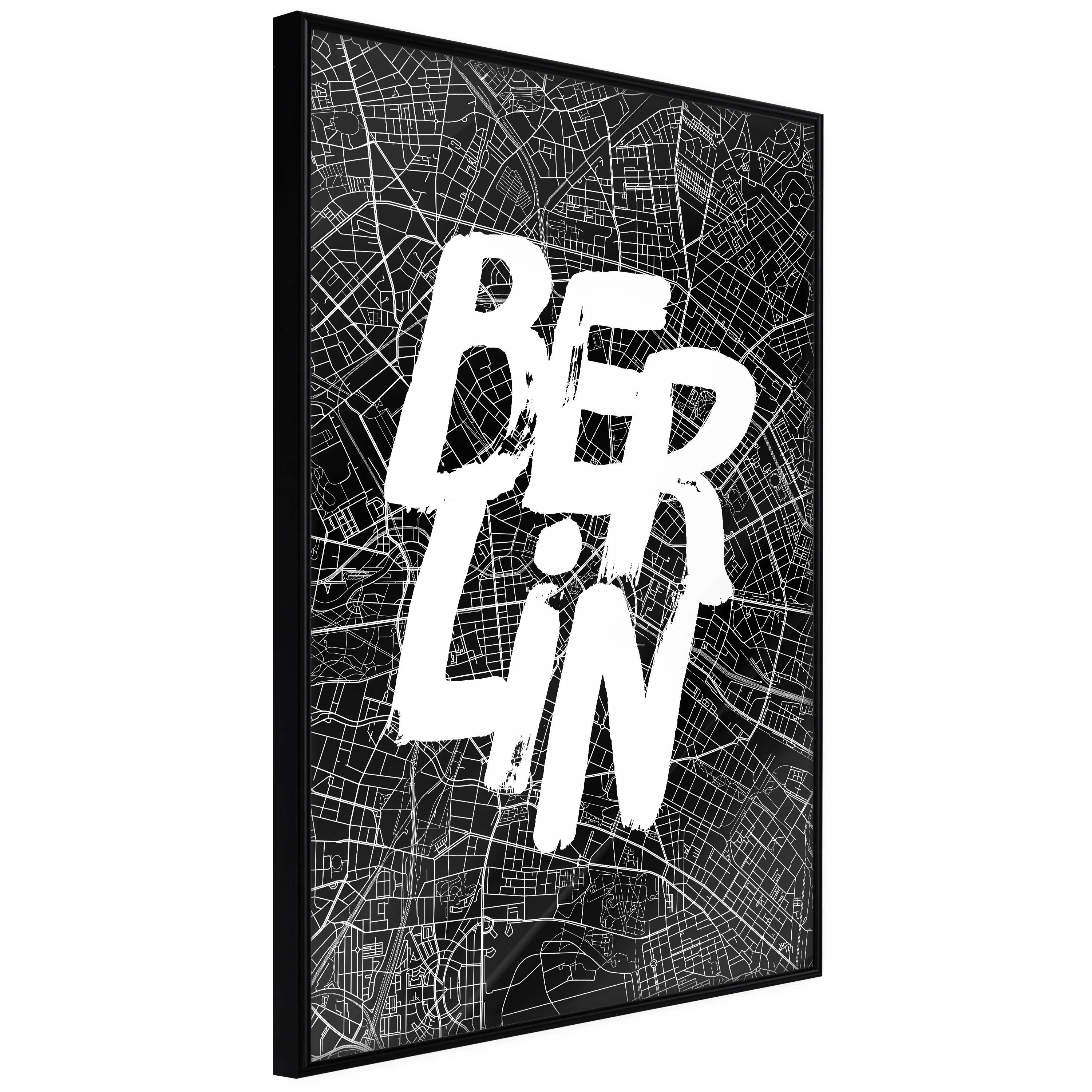 Poster Artgeist Affisch Negative Berlin