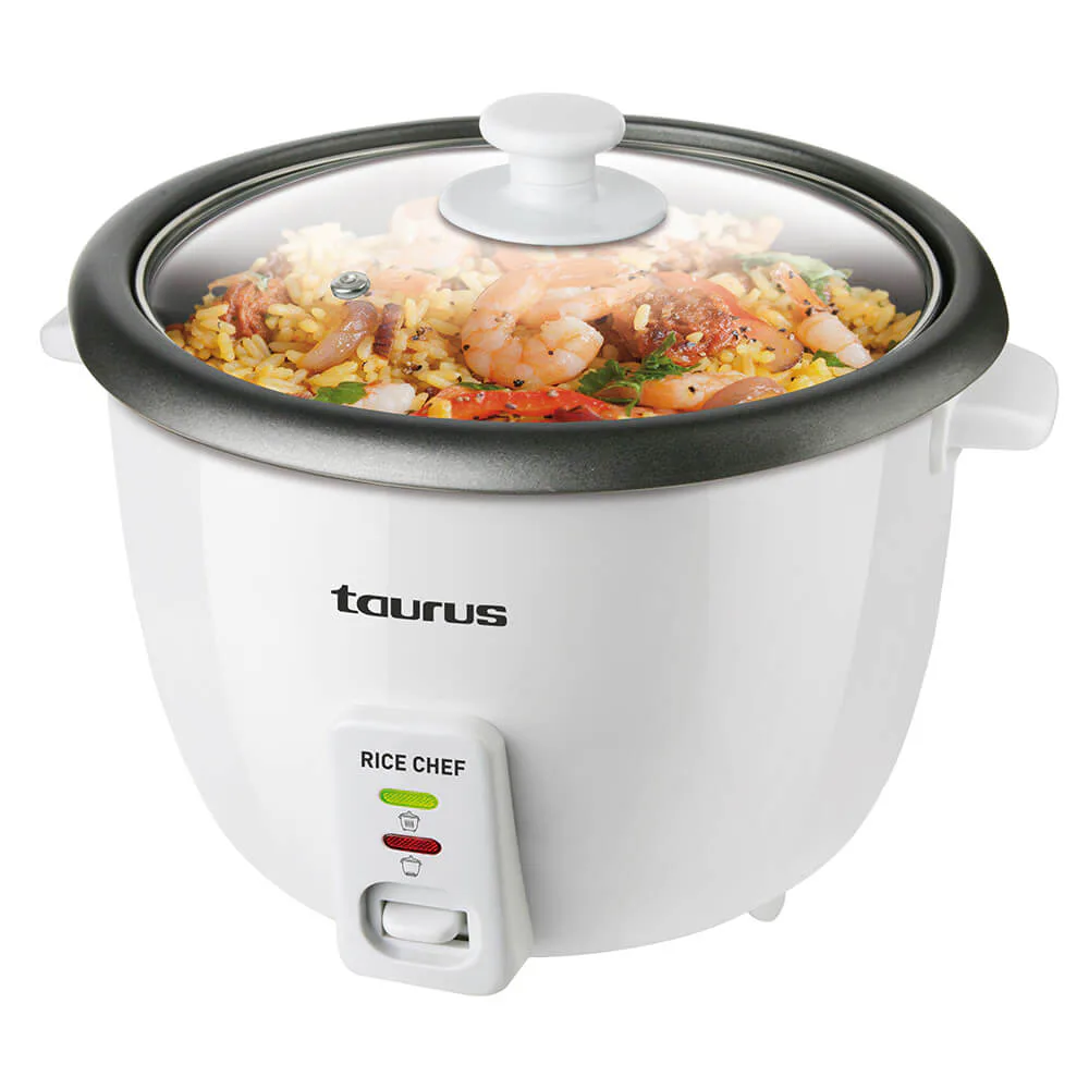 Riskokare Taurus Inkl Tillbehör för Ångkokning 1,8L