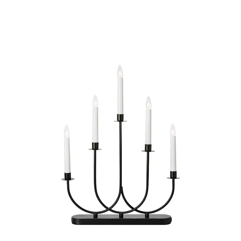 Adventsljusstake Markslöjd Soro Ljusstake i Metall med 5 Ljus