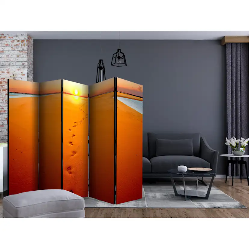 Rumsavdelare Skärmvägg Arkiio Footprints in the Sand II 225x172 cm