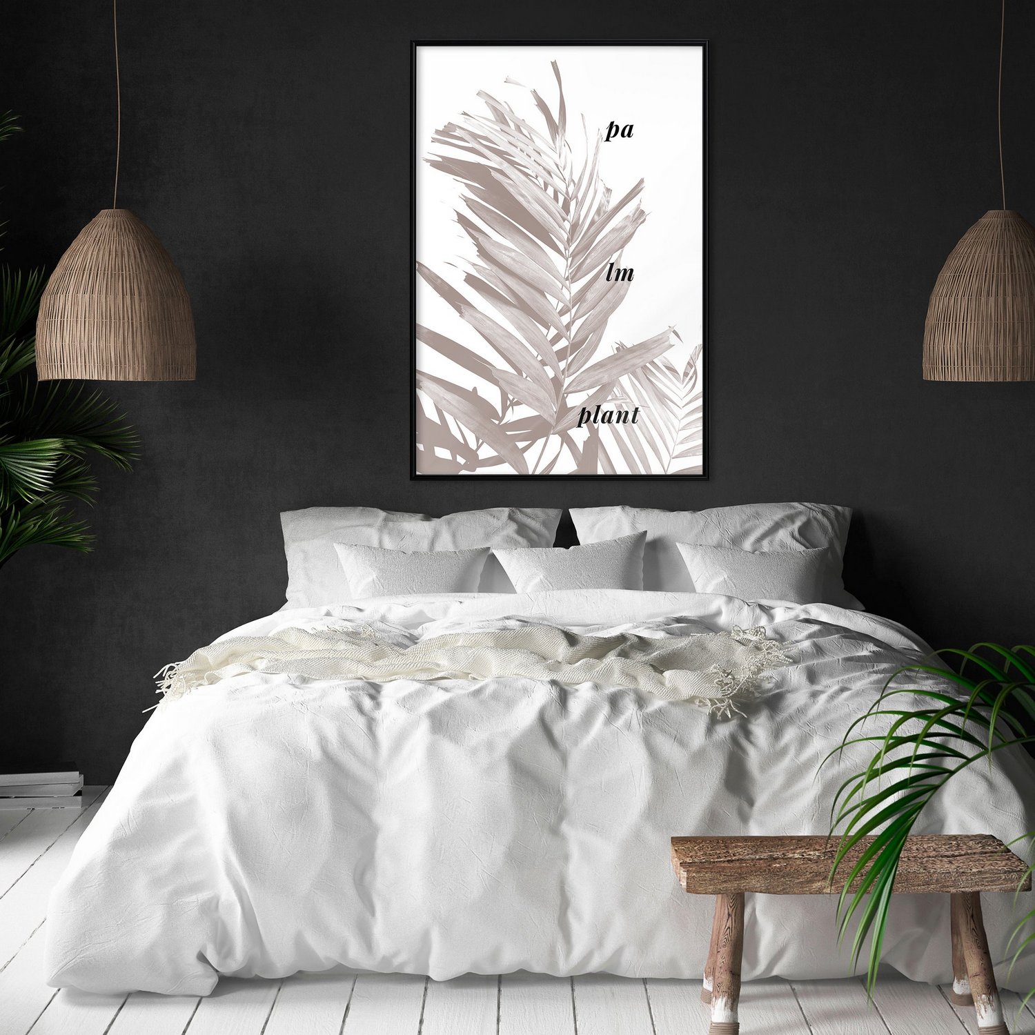 Poster Artgeist Affisch Palm Plant