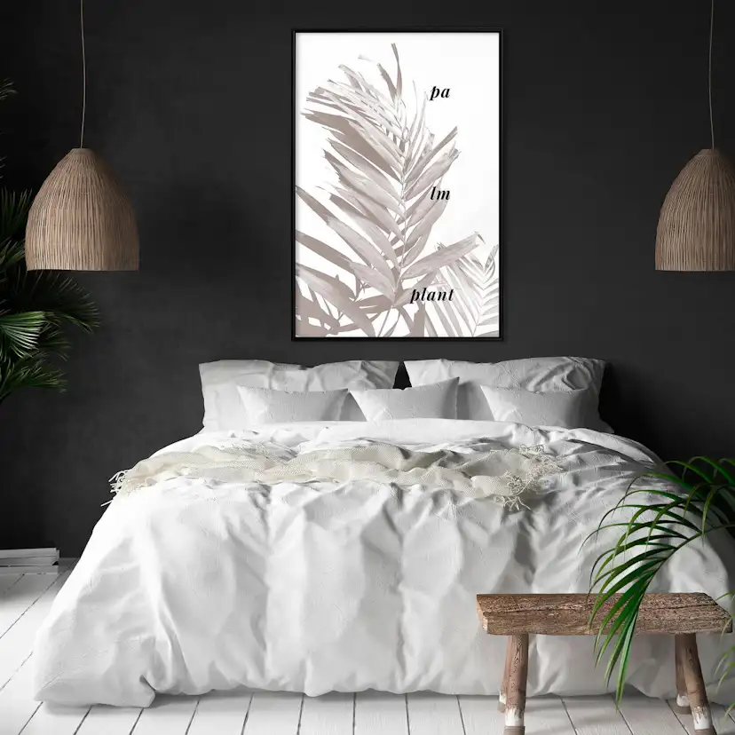 Poster Artgeist Affisch Palm Plant