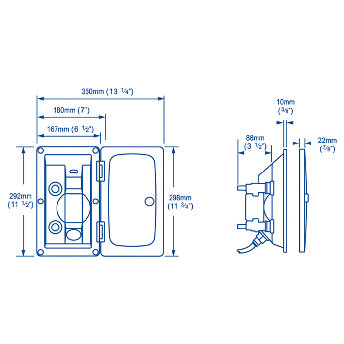 Dusch Whale Elegance med Lock