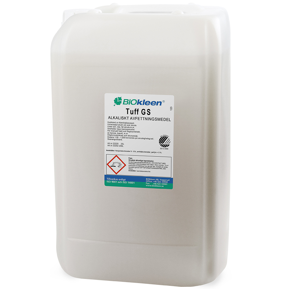 Alkalisk Avfettning BIOkleen Tuff GS