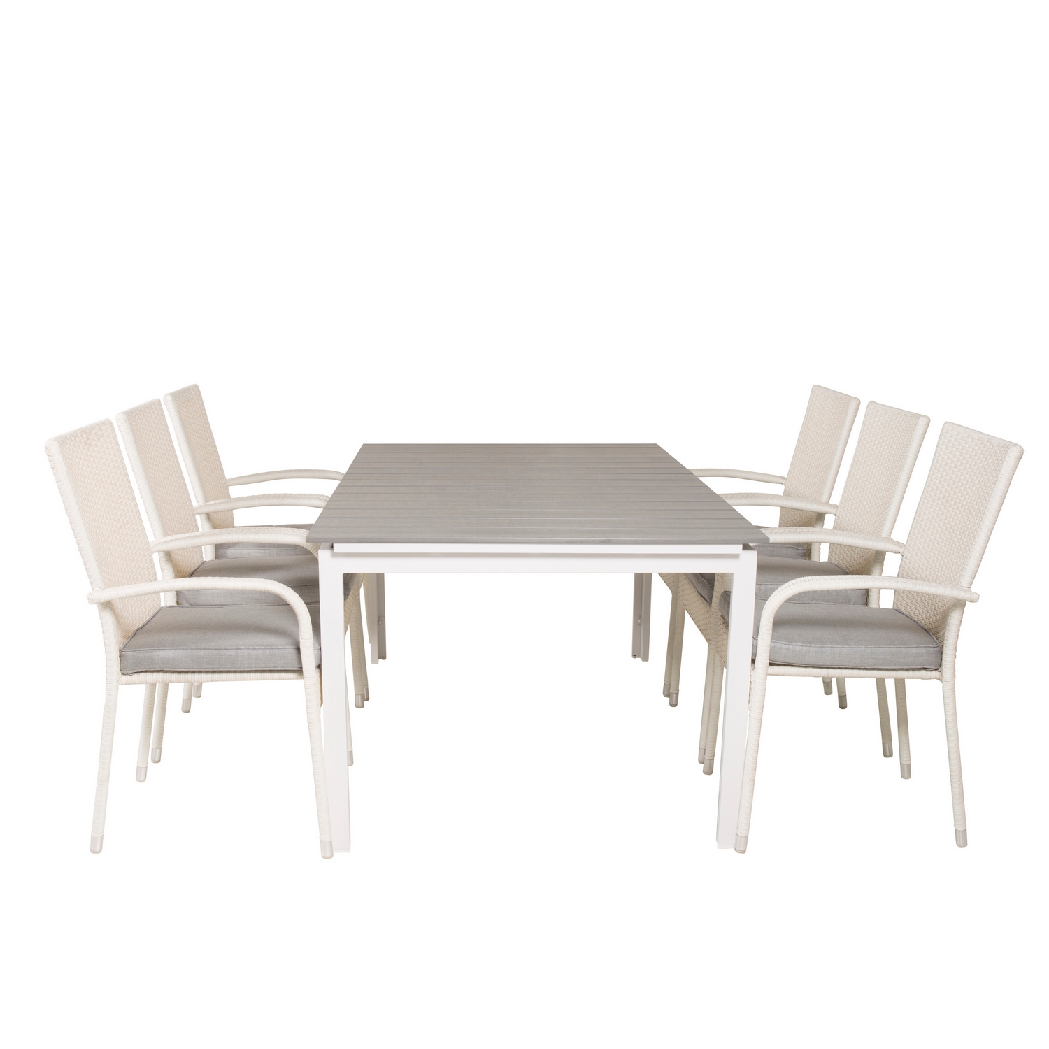 Matgrupp Venture Home Lova 160/240 med 6 Asta Stolar