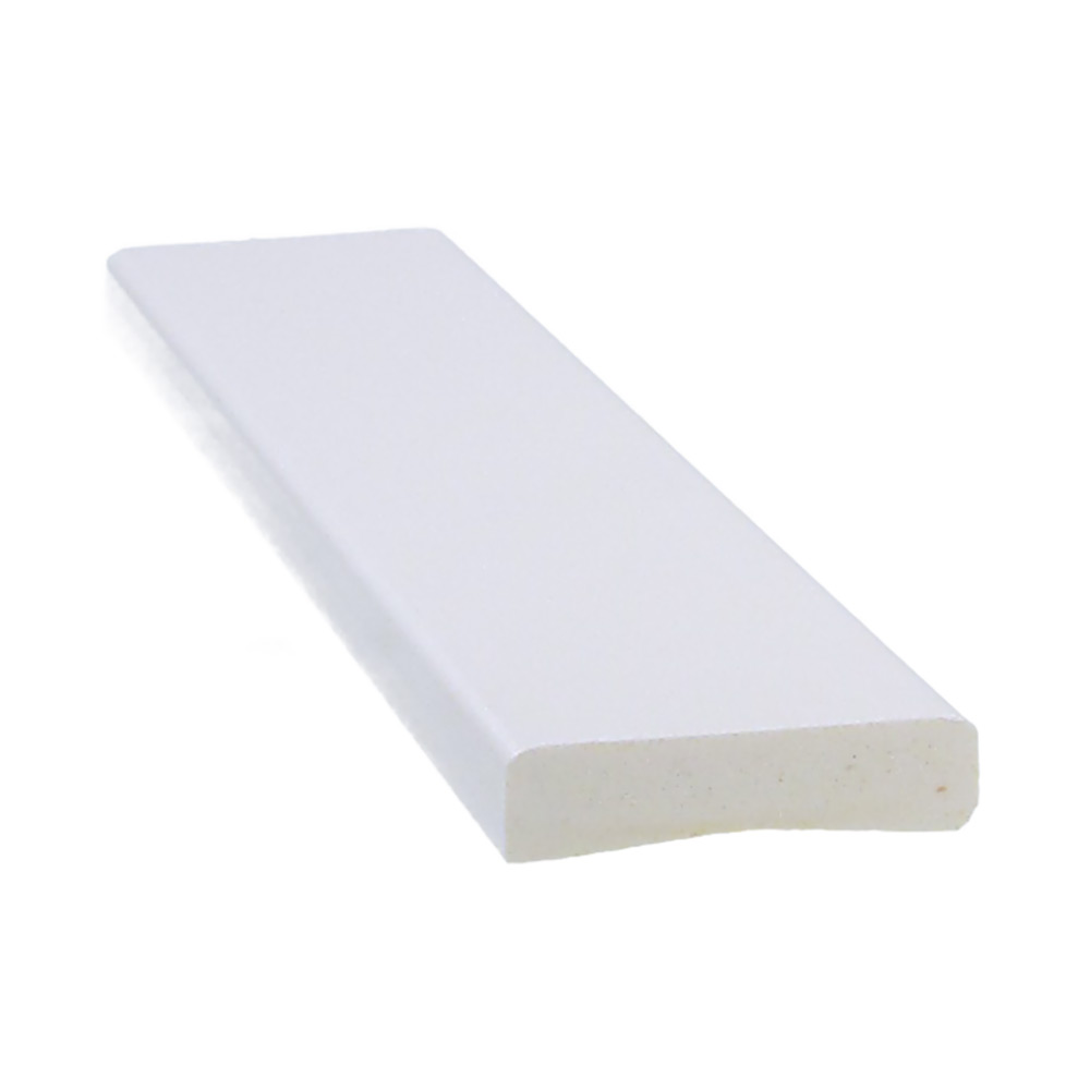 Täcklist CENT 10x42x2200 Plast Vit