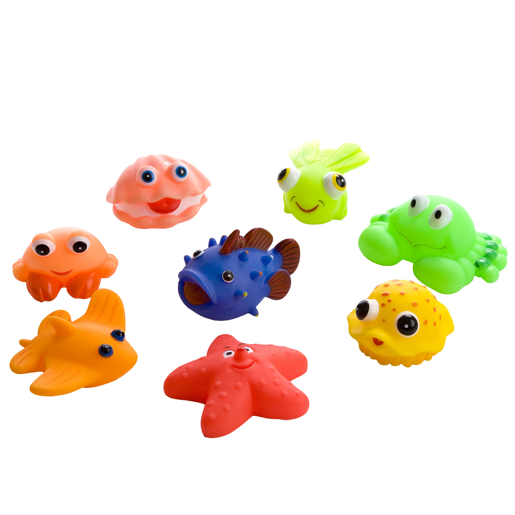 Badleksak Rätt Start Koralldjur 8-delar