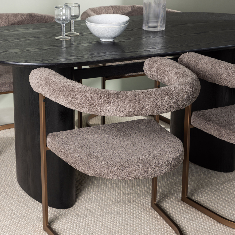 Matgrupp Venture Home Isolde med 4 Morning Stolar