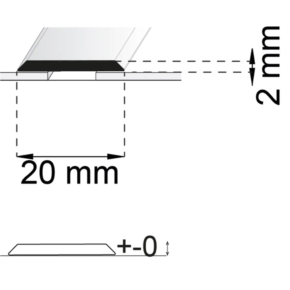 Skarvlist Habo SA25 RF 100 cm 20 mm SB