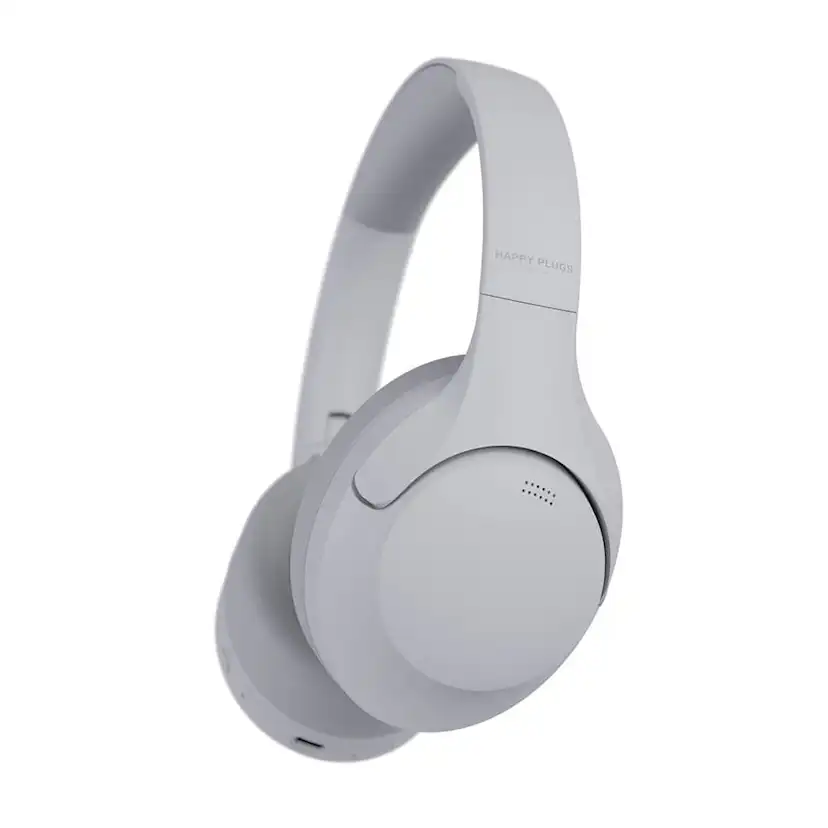 HAPPY PLUGS Hörlur Play Pro ANC Over-Ear Wireless Vit