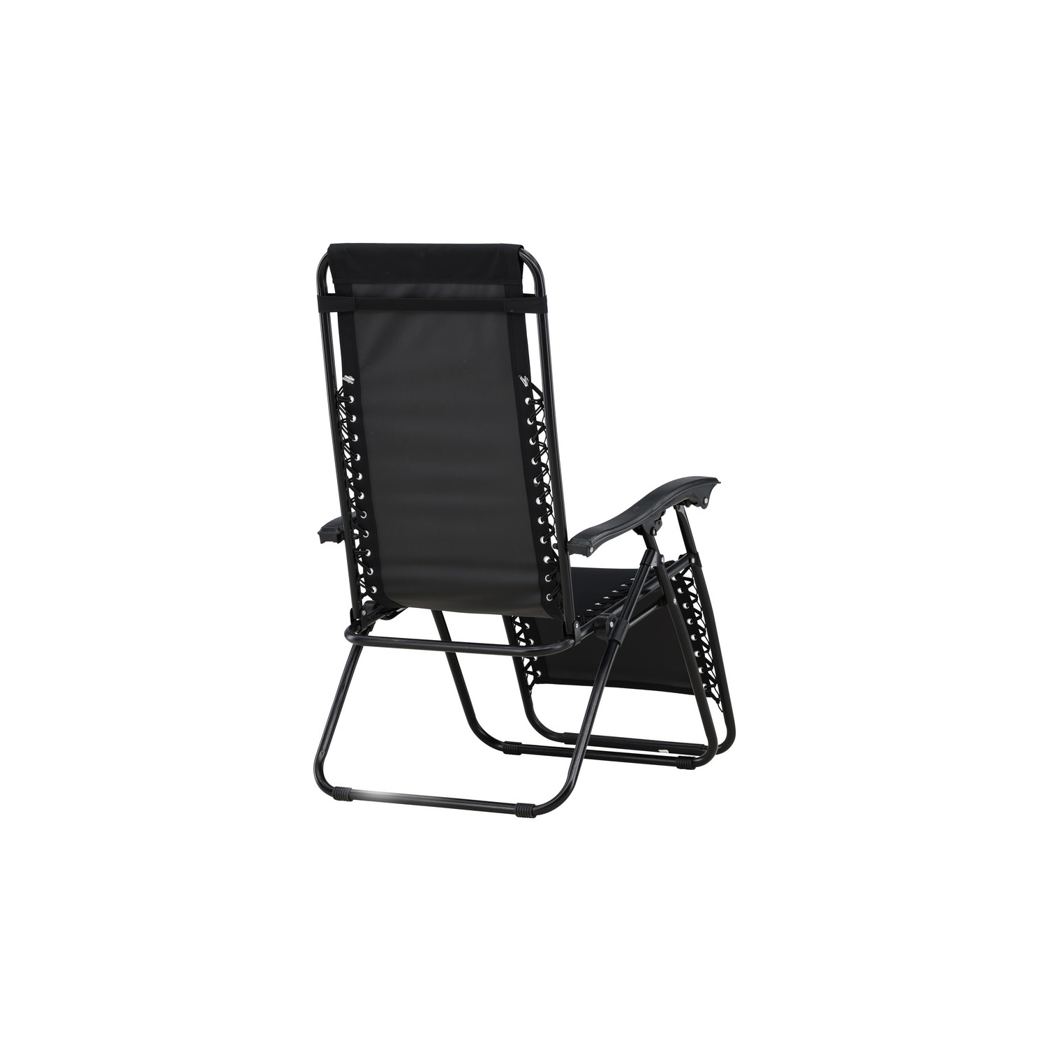 Vulcano Sun Lounge - Black / Black Solstol Venture Home Vulcano