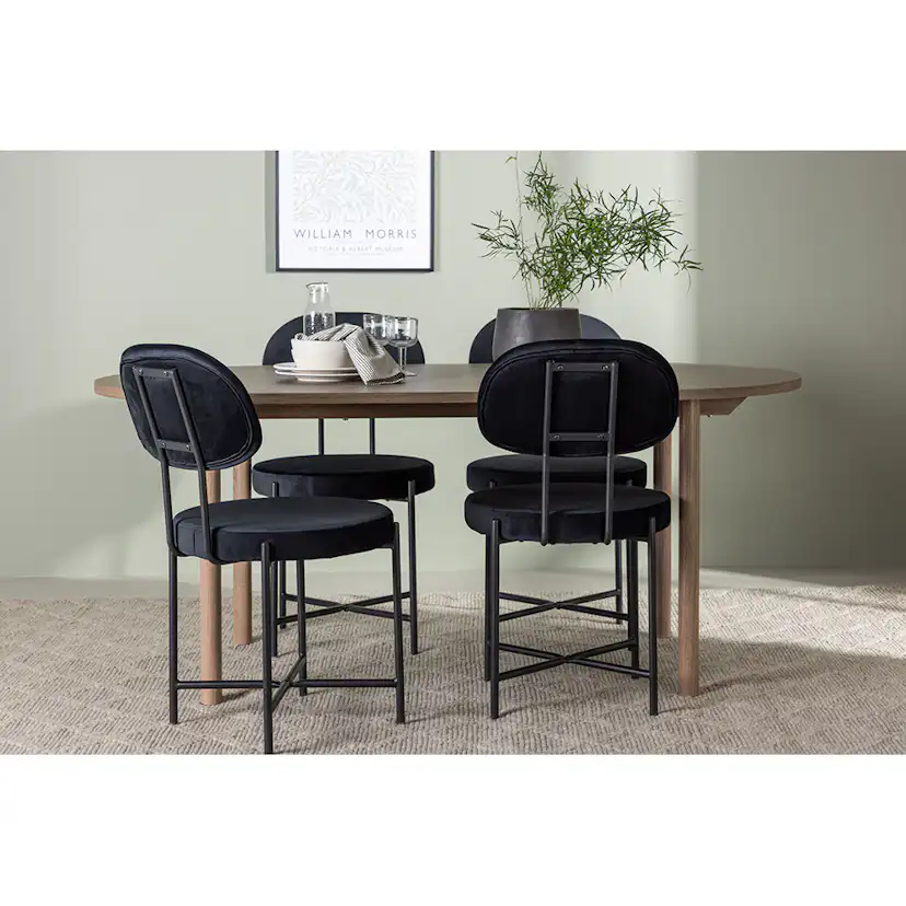 Matgrupp Venture Home Andy med 4 Stella Stolar