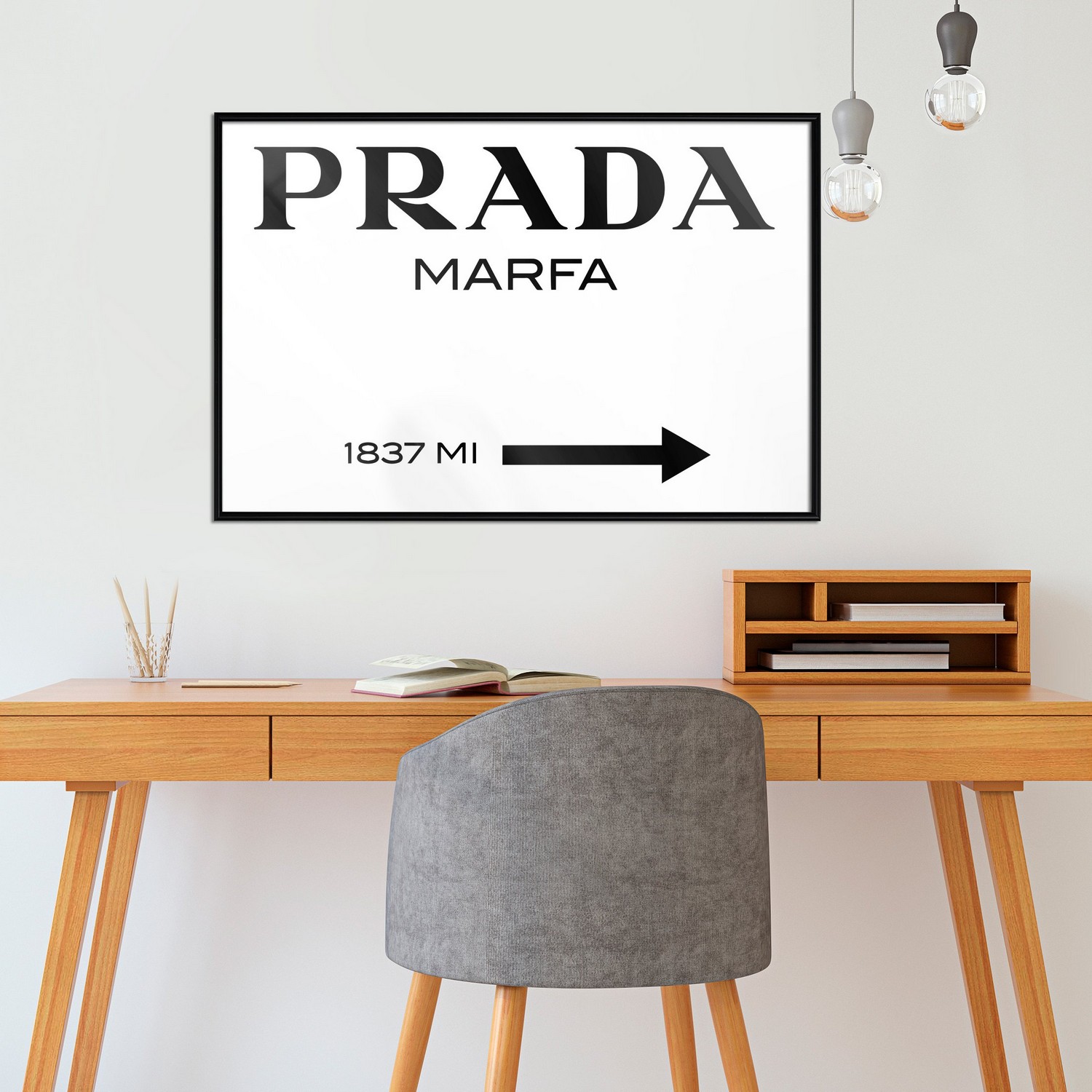 Poster Artgeist Affisch Prada Marfa