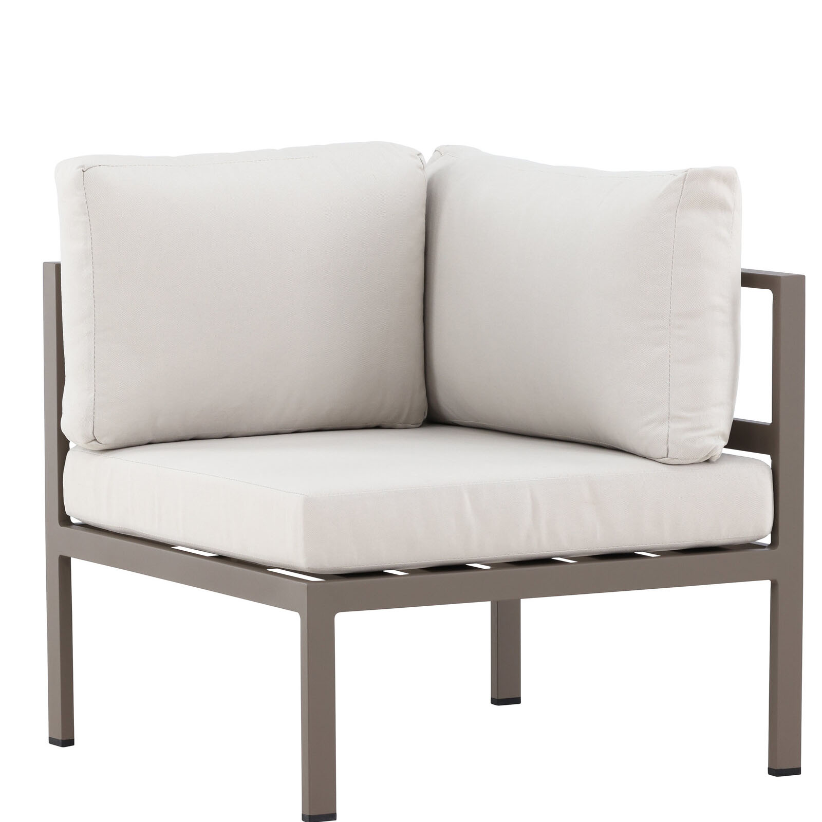 Copacabana Sofa Module Corner - Brown / Beige Brown / Beige