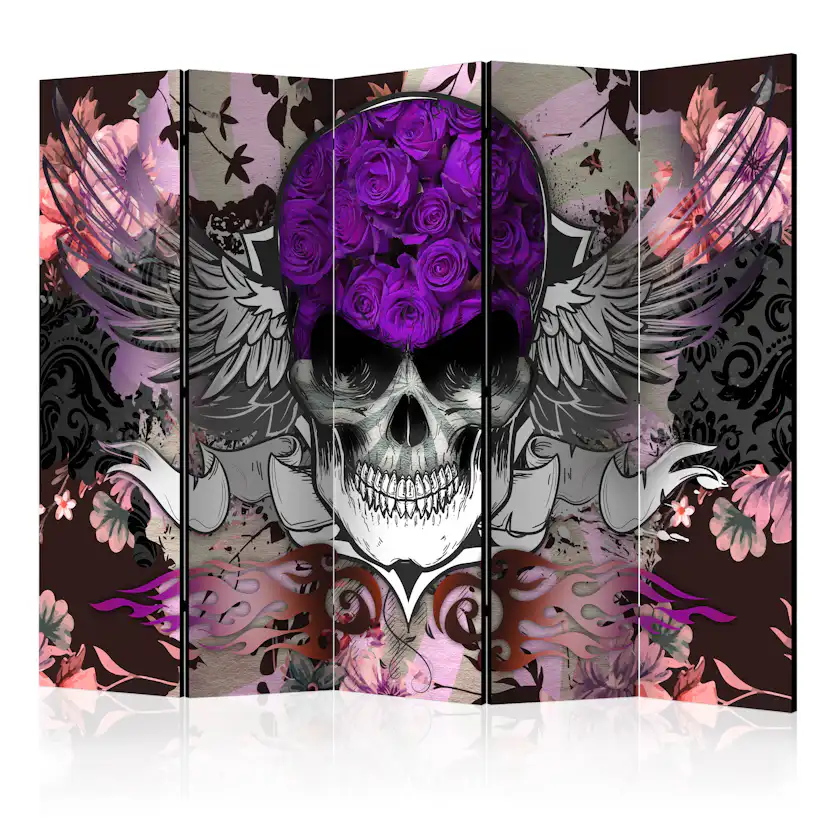 Rumsavdelare Skärmvägg Arkiio Corpse Skull II 225x172 cm