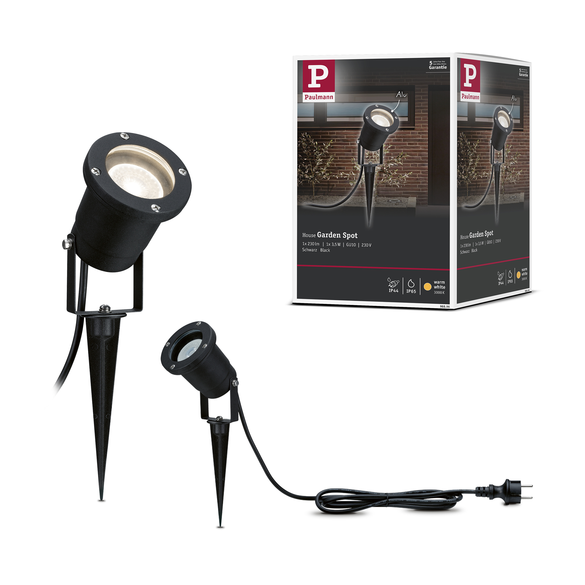 Spotlight LED Paulmann Garden Spot IP65 230V Ljus: Soft White