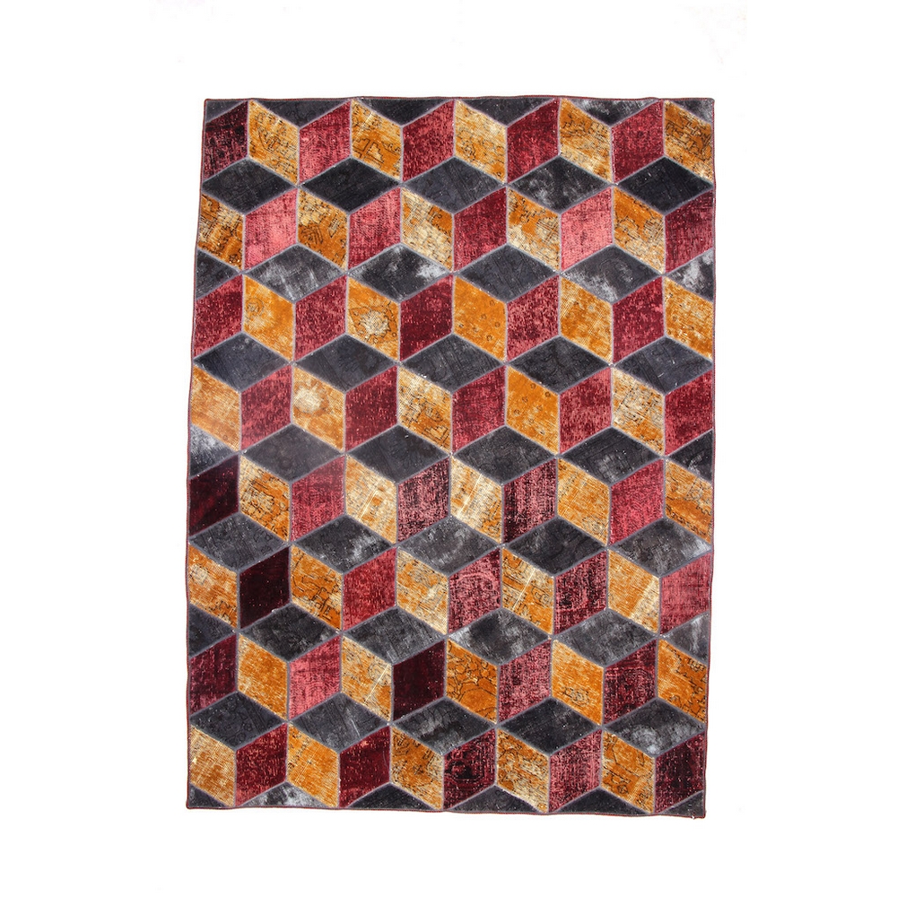 Persisk Patchworkmatta Arkiio Tabriz 215x305